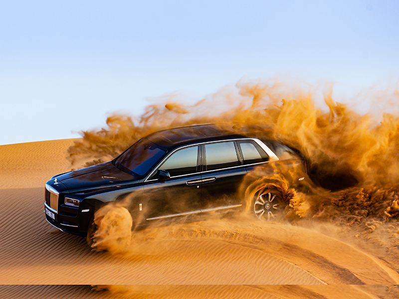 رولز رويس كالينان تضفي فخامة لا تضاهى على كل انواع المغامرات